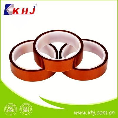 Harga yang pantas Pita Polyimide Suhu Tinggi dengan 50% Elongasi dan 20 Lbs / dalam ketahanan air mata on line