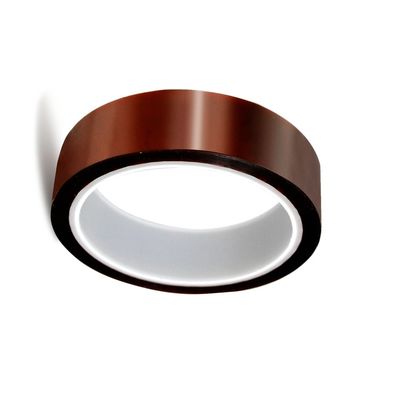 Harga yang pantas Adhesi 2.5N/25mm Polyimide Semiconductor Packaging Tape UL94V-0 Flame Retardancy on line