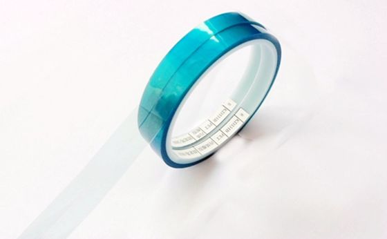 Harga yang pantas Pita penyamaran biru dengan perekat sensitif tekanan untuk memotong Finishing finishing on line