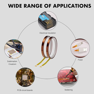 Harga yang pantas Permukaan cetak halus dan fitur cetak dengan Pita Kapton Polyimide on line