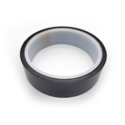 Black Thermal Conductivity Heat Resistant Adhesive Tape ESD Polyimide Film