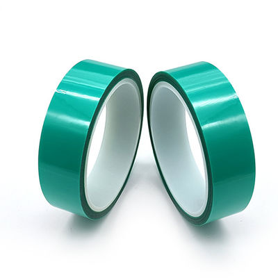 Green Thermal Release Tape 5.4mil High Initial Adhesion Single Sided
