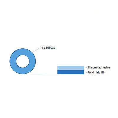 PCB Masking Soldering ESD Adhesive Tape 0.025mm High Temperature Polyimide Tapes
