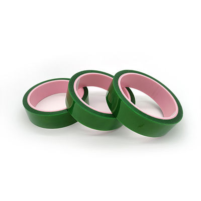 Masking Green Polyester Tape High Temperature Anti Static 2.4mil