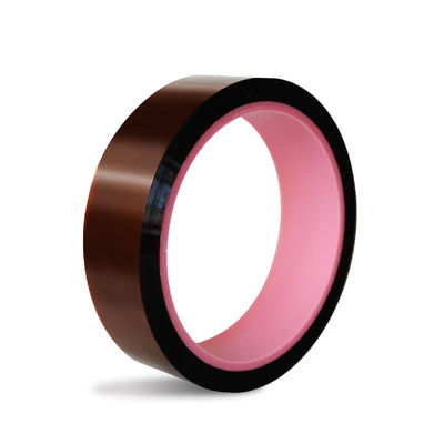 Harga yang pantas Garansi 30 Hari PI Suhu Tinggi Aluminium Foil Tape Warna Coklat on line