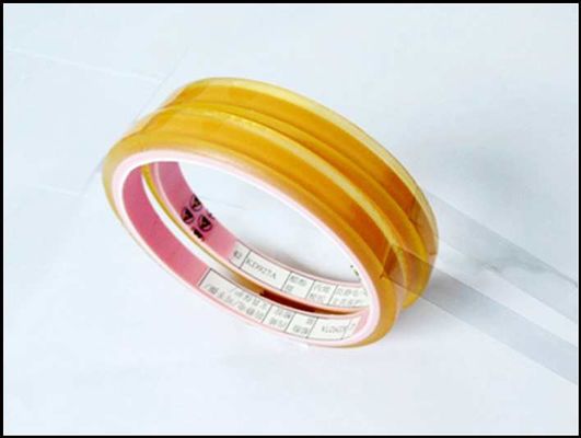 Harga yang pantas 0.08mm Ketebalan Anti Static Tape dalam warna Kuning on line