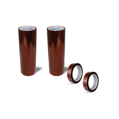 Harga yang pantas 2.6mil Total Ketebalan Round Collar Polyimide Tape untuk tahan suhu tinggi on line