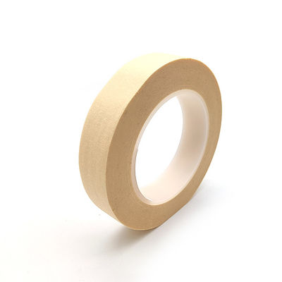 Harga yang pantas 5.2mil Suhu Tinggi Crepe Paper Tape Masking Untuk Proses Solder Gelombang on line