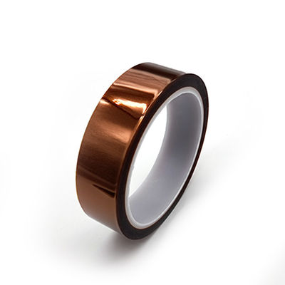 Harga yang pantas Kapton Tahan Panas Masking Tape Polimida Film Didukung Pita Perekat Silikon on line