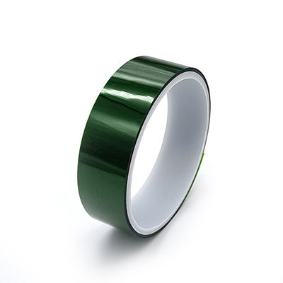 Harga yang pantas IH899BF Double Stretch Polyimide Heat Resistant Tape Acrylic High Adhesion warna hijau on line