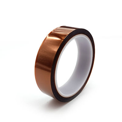 Harga yang pantas Silicone Free High Temperature Polymide Tape anti penuaan 0.035mm on line