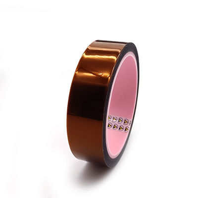 Harga yang pantas E1-IH803 2mil ESD PI Masking Polyimide Heat Resistant Tape Untuk Papan Sirkuit Cetak on line
