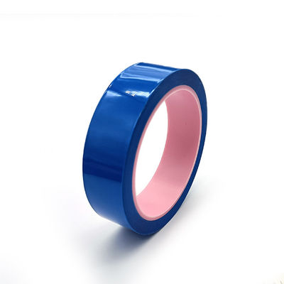 Harga yang pantas Blue Packing ESD Adhesive Tape 2.12mil Anti Static Tapes Permukaan PET on line