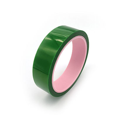 Harga yang pantas Masking Green Polyester Tape Suhu Tinggi Anti Statis 2.4mil on line